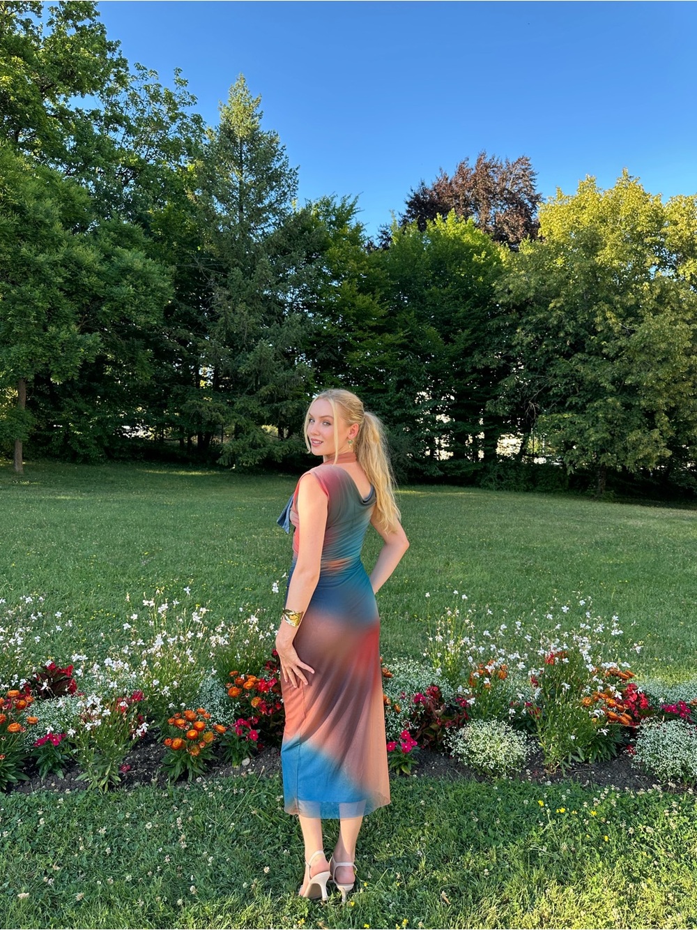 Desigual Ombre Maxi Dress